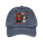 Bear Penguin FDT Hands Off Harvard Hat