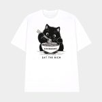 Black Cat Is He Dead Yet Eat The Rich Shirt
