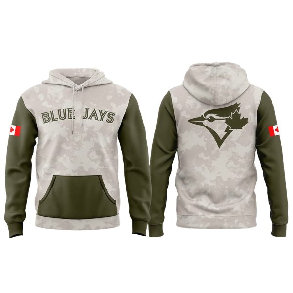 Blue Jays 2025 ARMED FORCES DAY Hoodie