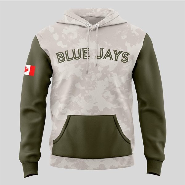 Blue Jays 2025 ARMED FORCES DAY Hoodie