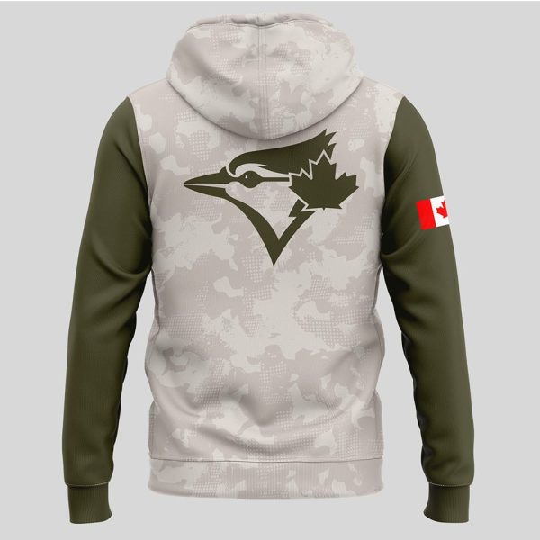 Blue Jays 2025 ARMED FORCES DAY Hoodie