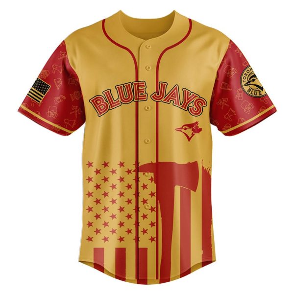 Blue Jays Firefighter Appreciation Night Jersey 2025