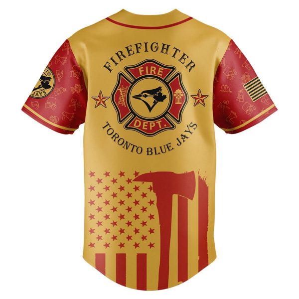 Blue Jays Firefighter Appreciation Night Jersey 2025