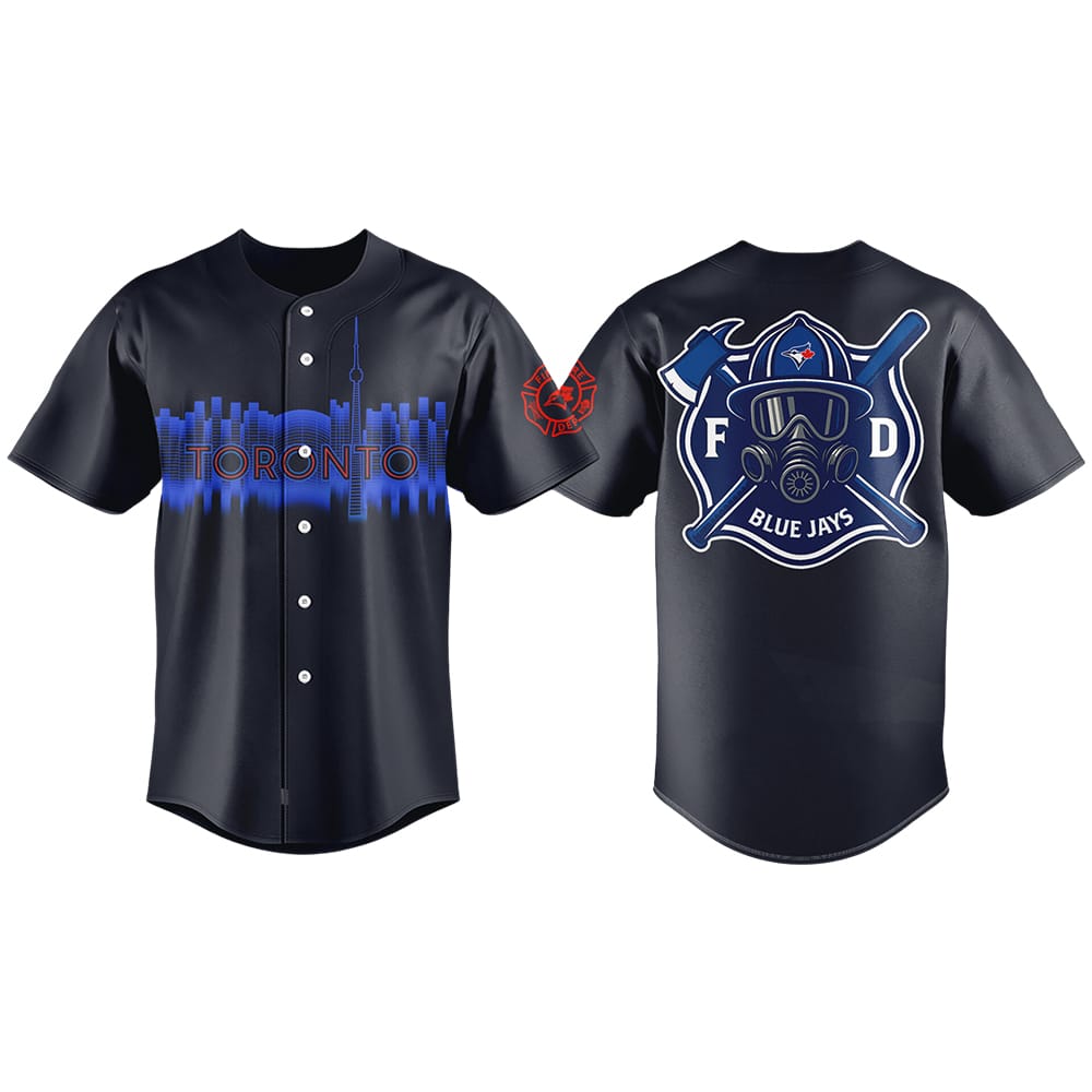 Blue Jays x Firefighter Appreciation Night 2025 Jersey Blue Jays x Firefighter Appreciation Night 2025 Jersey