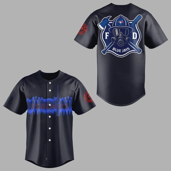 Blue Jays x Firefighter Appreciation Night 2025 Jersey