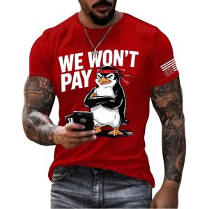 Penguins Resist We Wont Pay Tariffs Shirt2