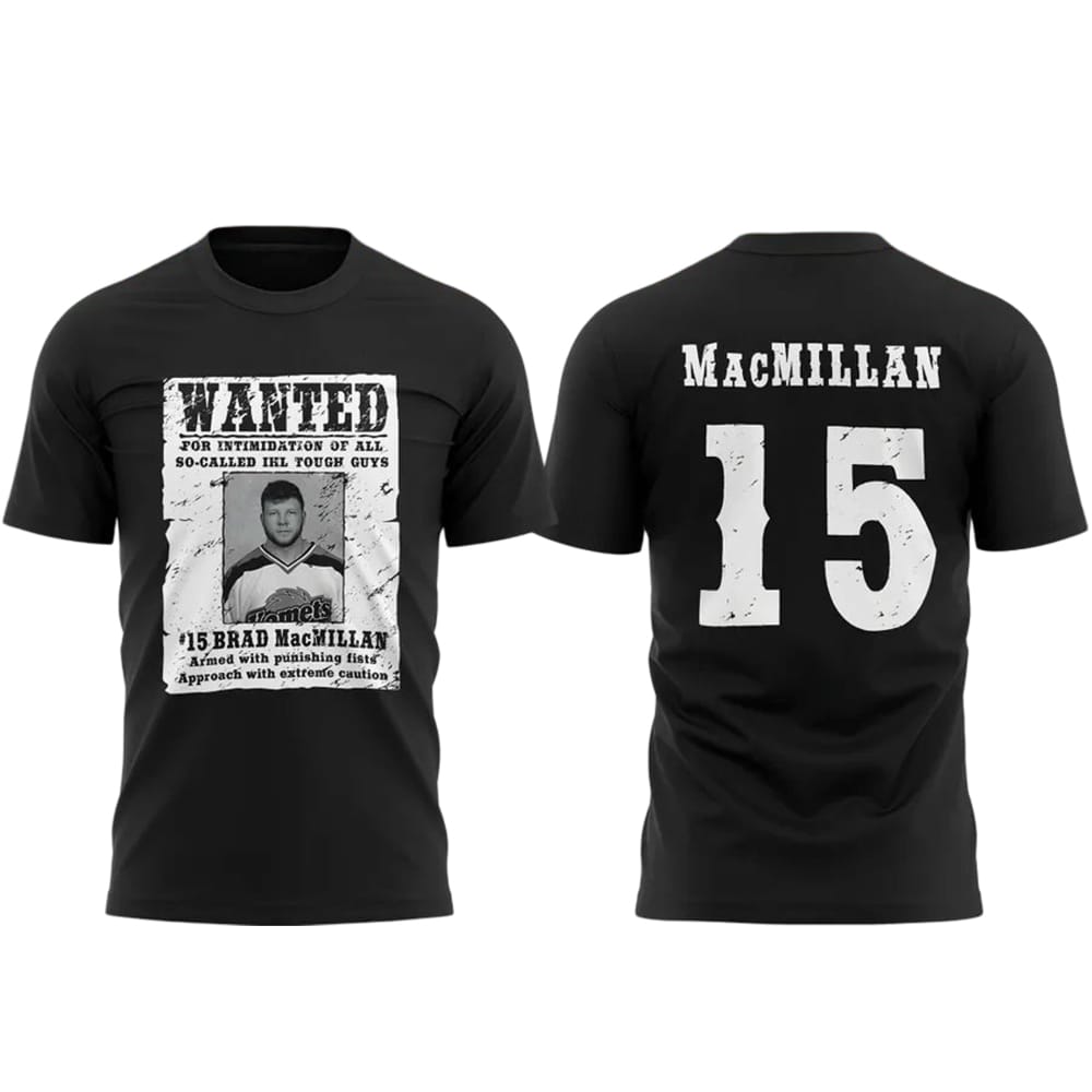 Brad MacMillan Wanted Shirt Brad MacMillan Wanted Shirt