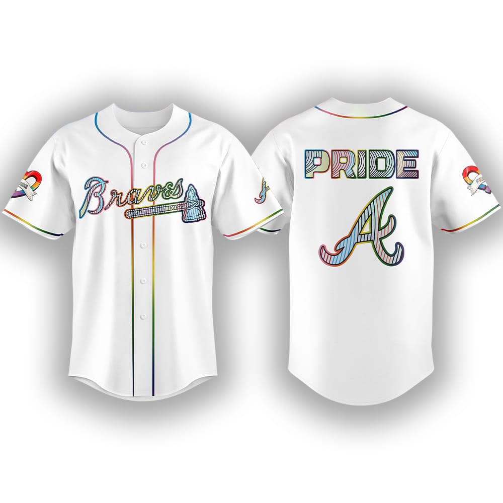 Braves LGBTQ Pride Night 2025 Jersey Braves LGBTQ Pride Night 2025 Jersey
