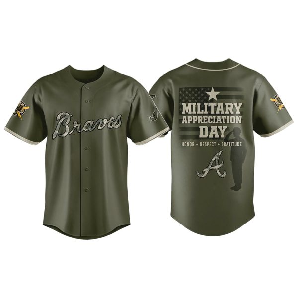 Braves Military Appreciation Day Jersey 2025