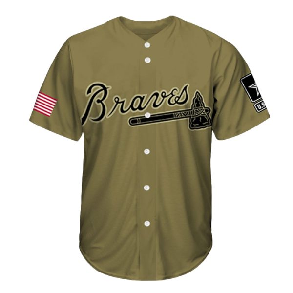 Braves Military Appreciation Night 2025 Jersey