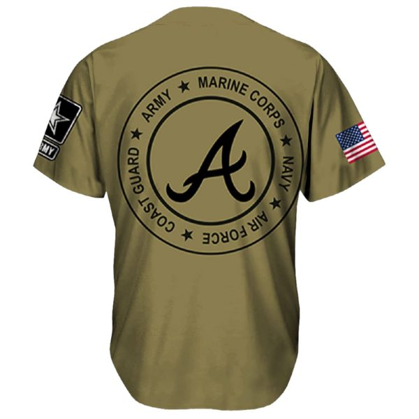 Braves Military Appreciation Night 2025 Jersey