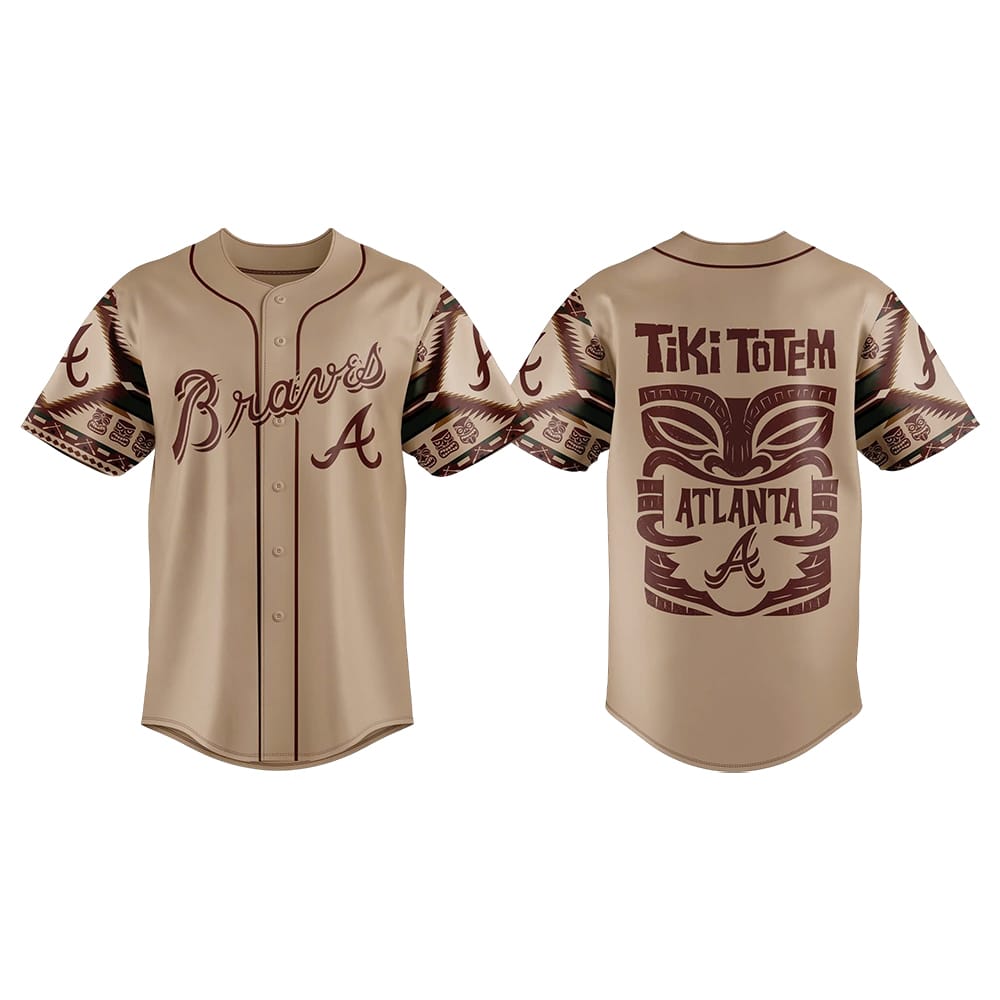 Braves x Native American Tiki Totem 2025 Jersey Braves x Native American Tiki Totem 2025 Jersey