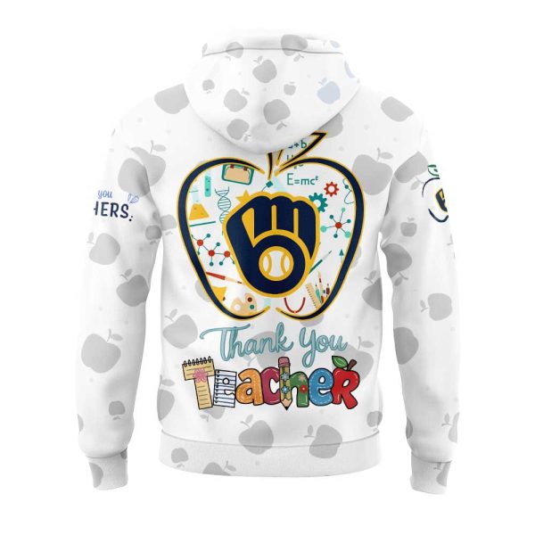 Brewers Happy Teacher Day Hoodie 2025