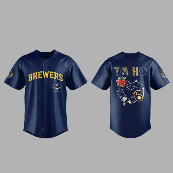 Brewers Teacher Appreciation Night 2025 Jersey