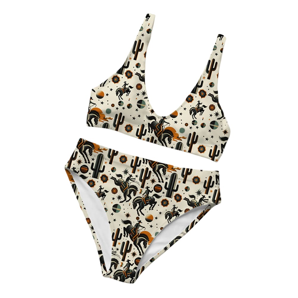 Bucking Space Bronco Bikini Set For Women Bucking Space Bronco Bikini Set For Women
