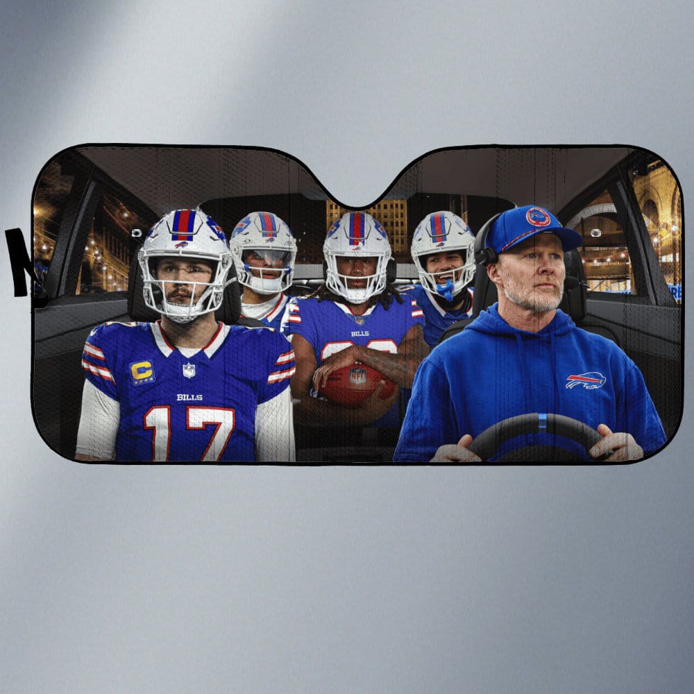 Buffalo Football Sun Shade Buffalo Football Sun Shade