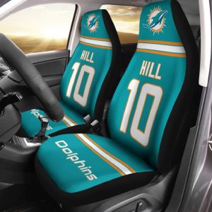 Hill 10 Miami Football Car Seat Cover1