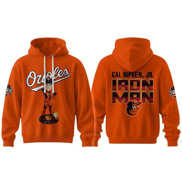 Cal Ripken Jr Iron Man Hoodie 2025
