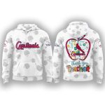 Cardinals Happy Teacher Day Hoodie 2025