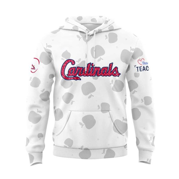 Cardinals Happy Teacher Day Hoodie 2025