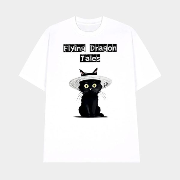Cat Flying Dragon Tales Shirt