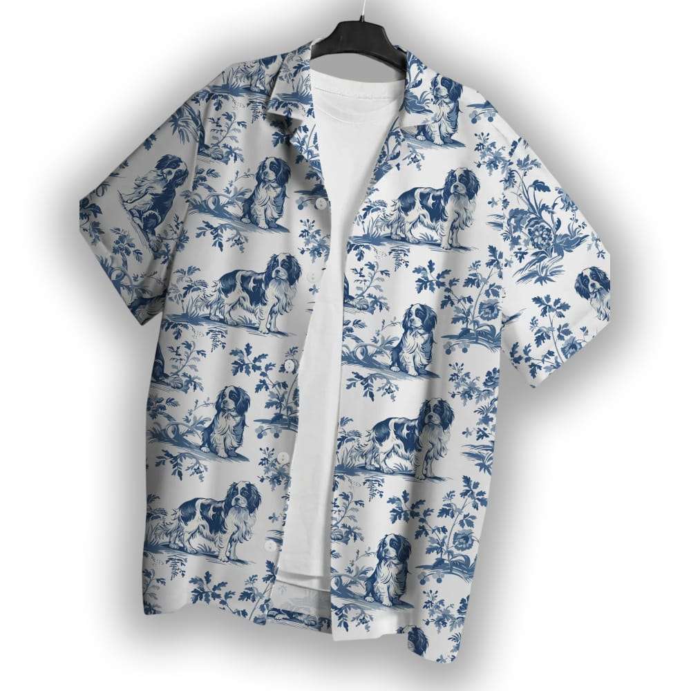 Cavalier King Charles Spaniel Hawaiian Shirt Cavalier King Charles Spaniel Hawaiian Shirt
