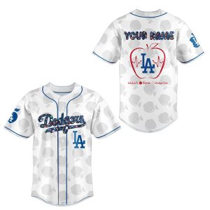 Dodgers TEACHER NIGHT 2025 Baseball Jersey1