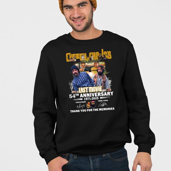 Cheech And Chong’s Last Movie 54th Anniversary 1971-2025 Shirt