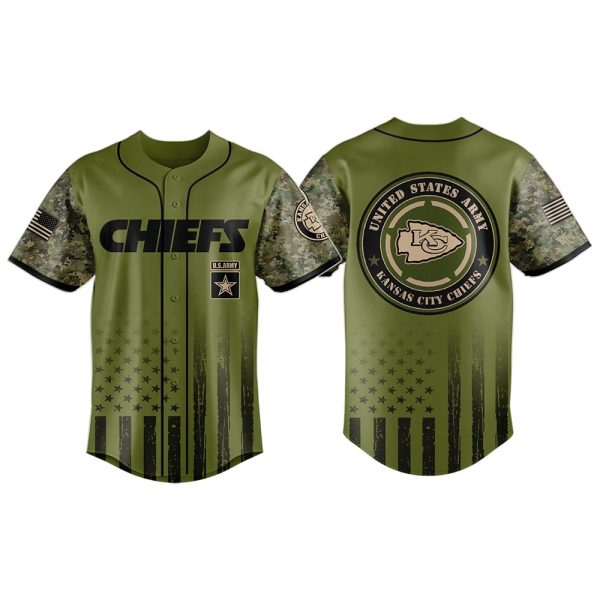 Chiefs United States Army Military Appreciation Night Jersey 2025