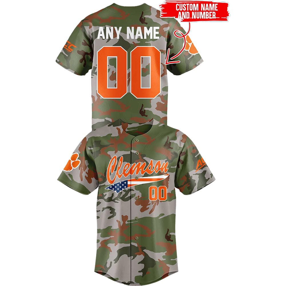 Clemson Military Appreciation Day Jersey 2025 Clemson Military Appreciation Day Jersey 2025