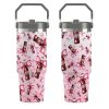 Coquette Bow Dr Pepper Flip Straw 30oz Tumbler