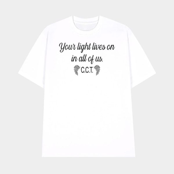 Coral Terpening Your Light Lives On In All Of Us Shirt