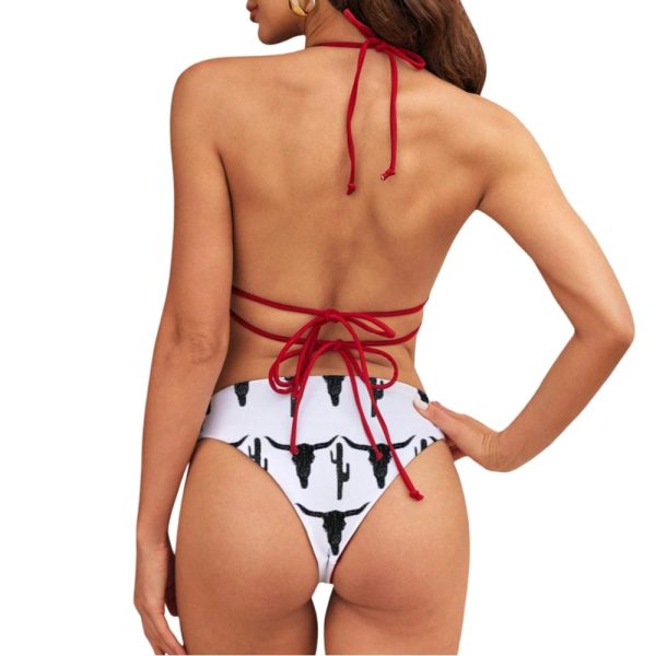 Cowgirl Style Two-Piece Bikini Set