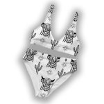 Cowgirl Style Western Two-Piece Bikini Set