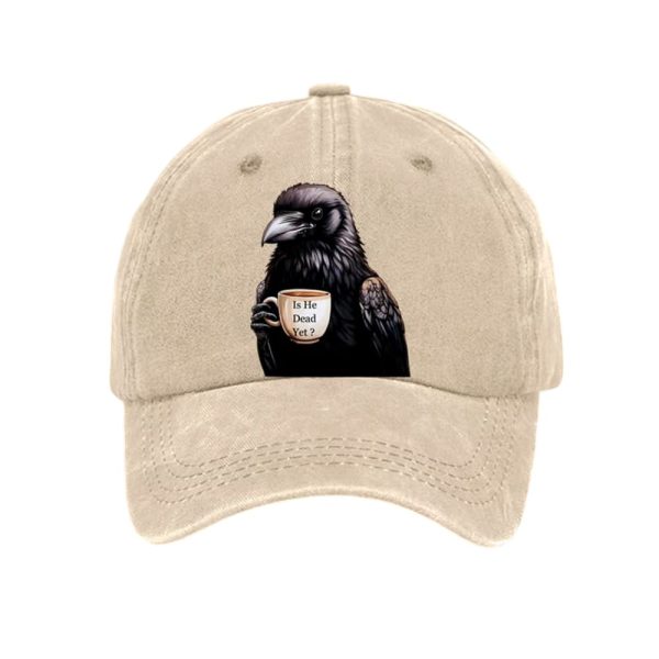 Crow Is He Dead Yet Hat