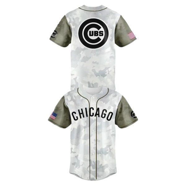 Cubs Armed Forces Day Jersey 2025