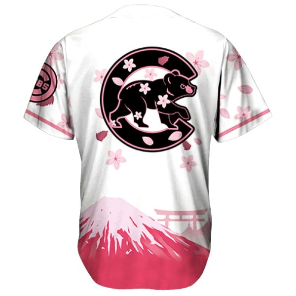 Cubs Cherry Blossom Jersey 2025