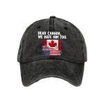Dear Canada We Hate Him Too Anti Trump Baseball Cap
