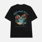 Deep Fake Falls Looks Real Sounds Real Isn't Shirt