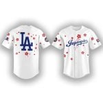 Dodgers 2025 Japangeles Cherry Blossom Baseball Jersey