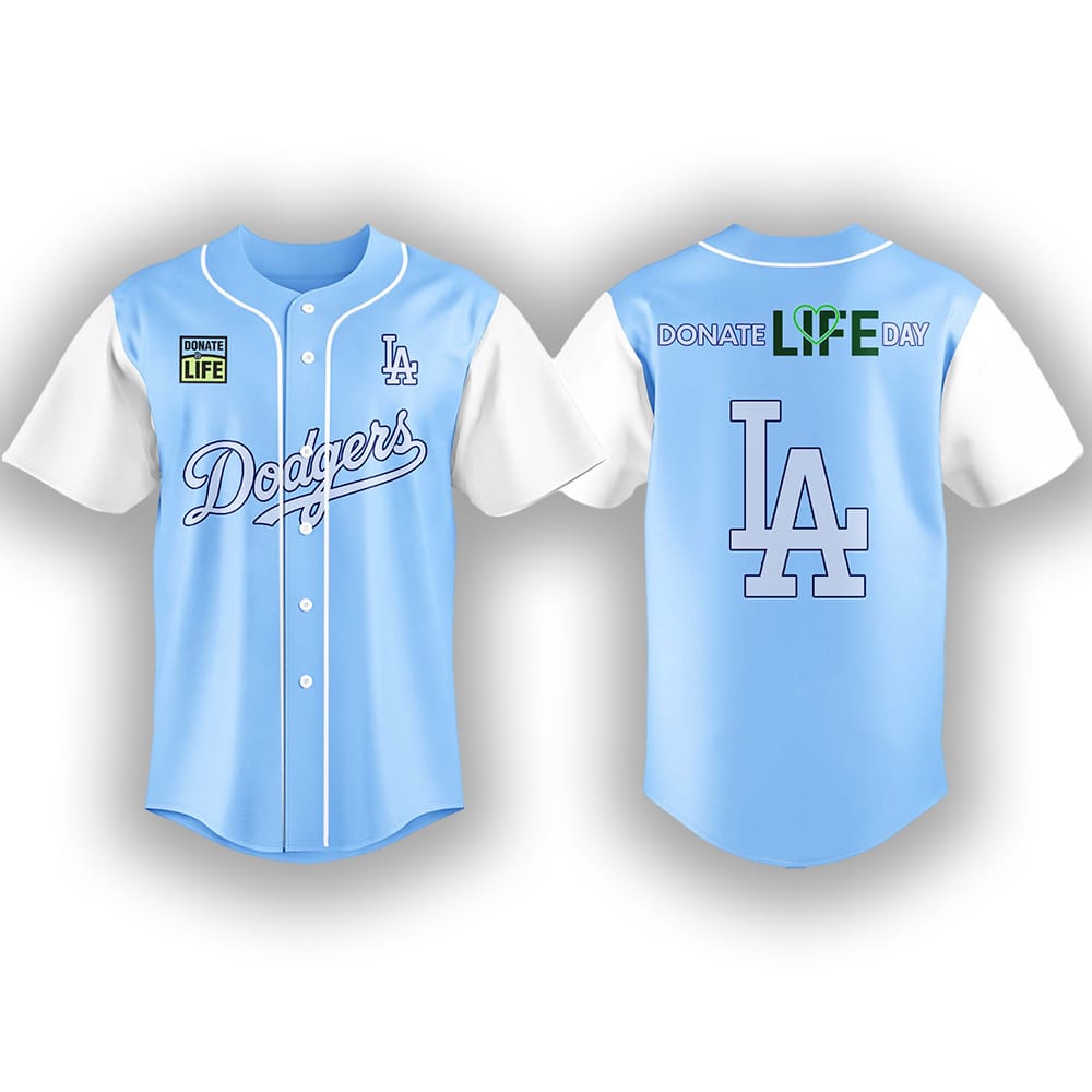Dodgers Donate Life Month Jersey 2025 Dodgers Donate Life Month Jersey 2025