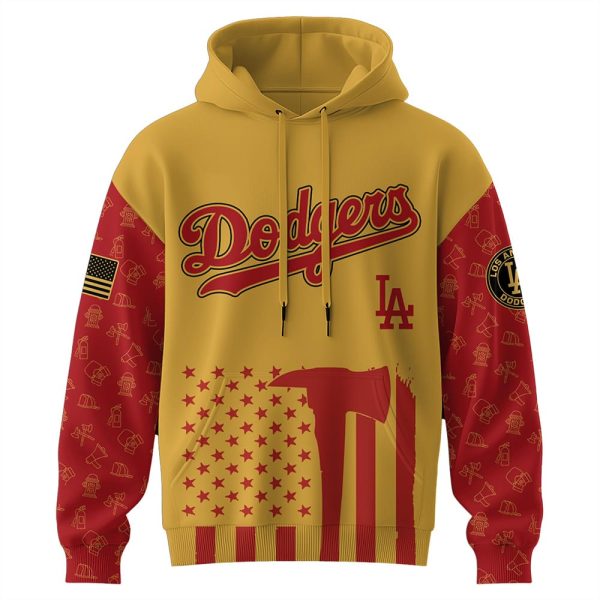 Dodgers Firefighter Appreciation Night 2025 Hoodie