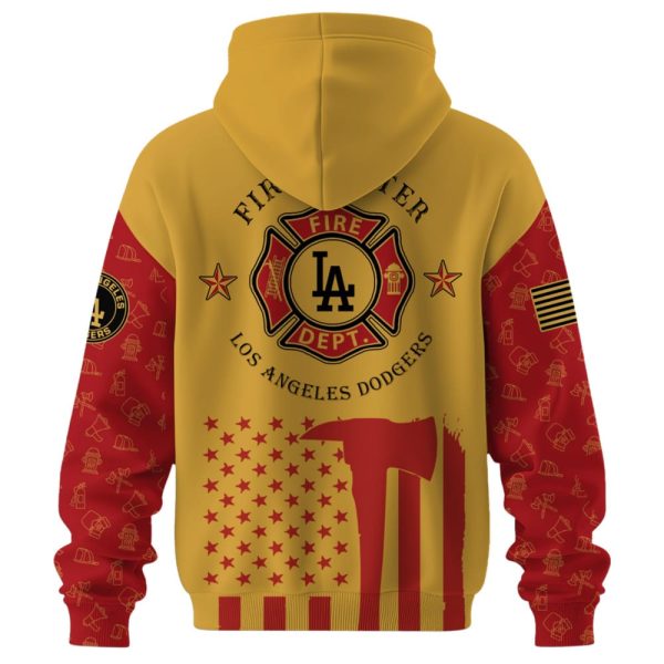 Dodgers Firefighter Appreciation Night 2025 Hoodie