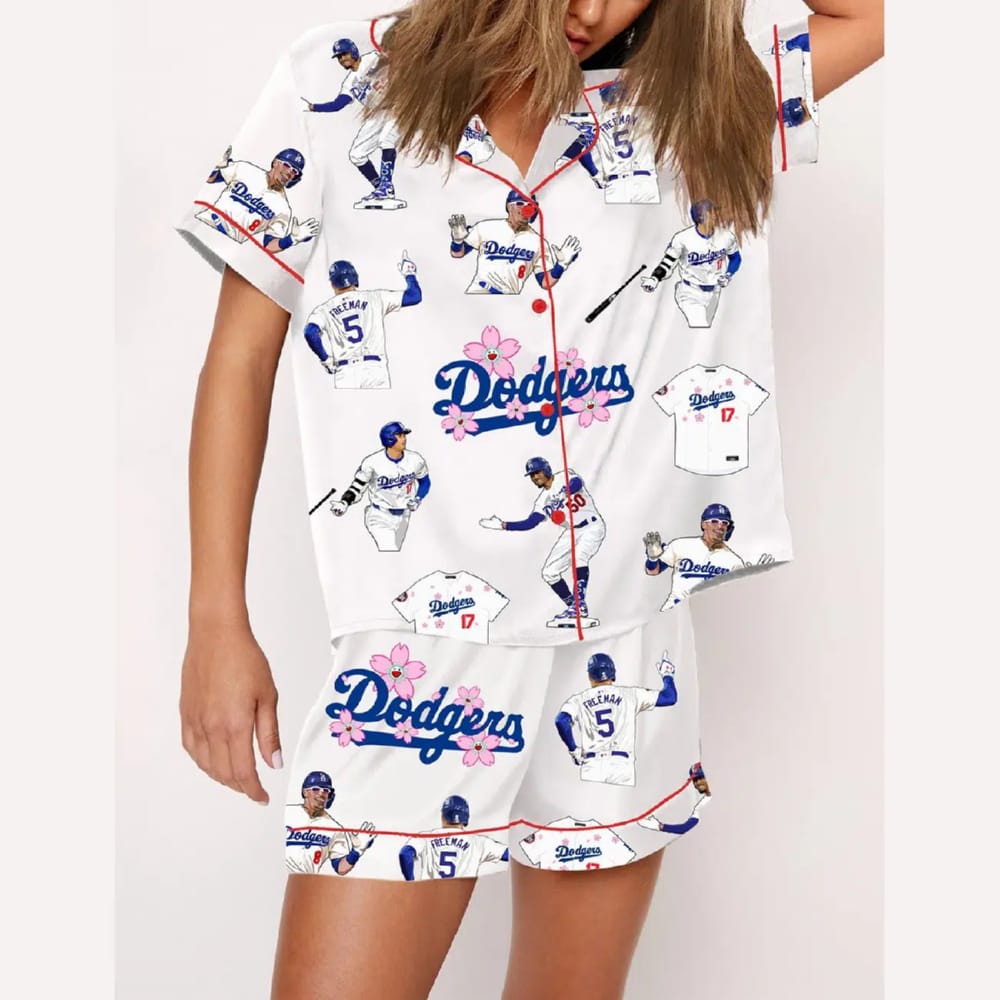 Dodgers GrandSlam Print Pajama Set Dodgers GrandSlam Print Pajama Set