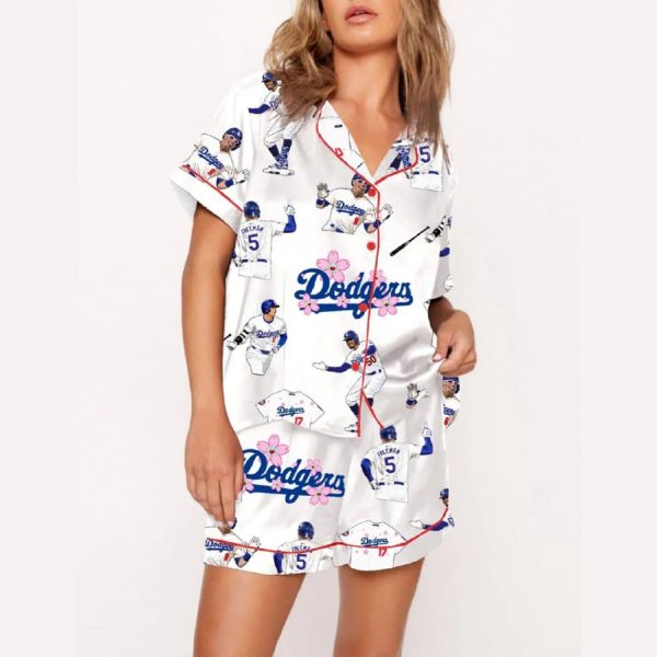 Dodgers GrandSlam Print Pajama Set