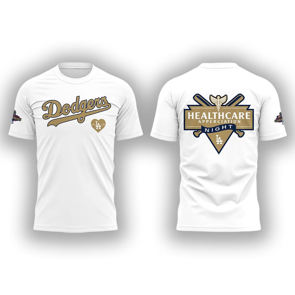 Dodgers Healthcare Appreciation Night Shirt 2025 Dodgers Healthcare Appreciation Night Shirt 2025