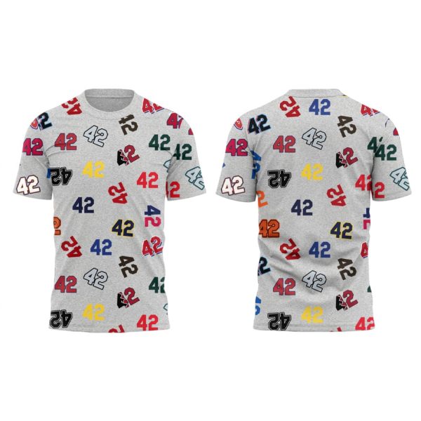 Dodgers Honoring Jackie Robinson 42 Shirt 2025