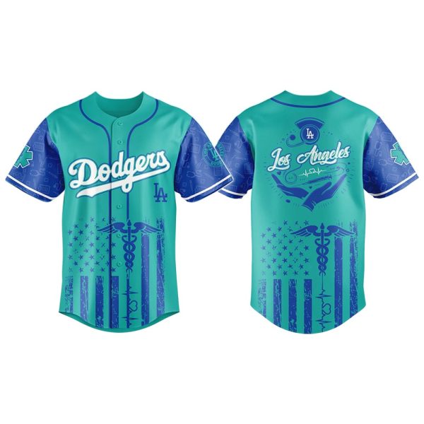 Dodgers International Nurse Day Jersey 2025
