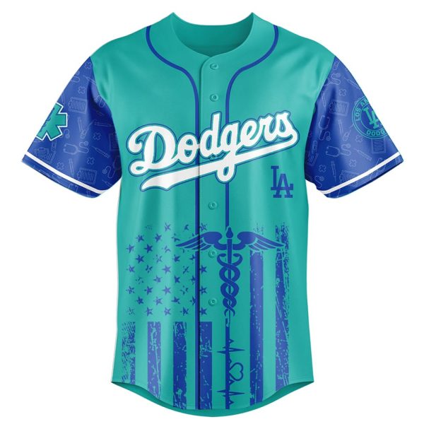 Dodgers International Nurse Day Jersey 2025