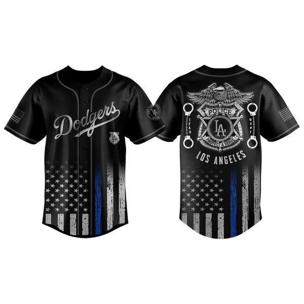 Dodgers Law Enforcement Night Jersey 2025